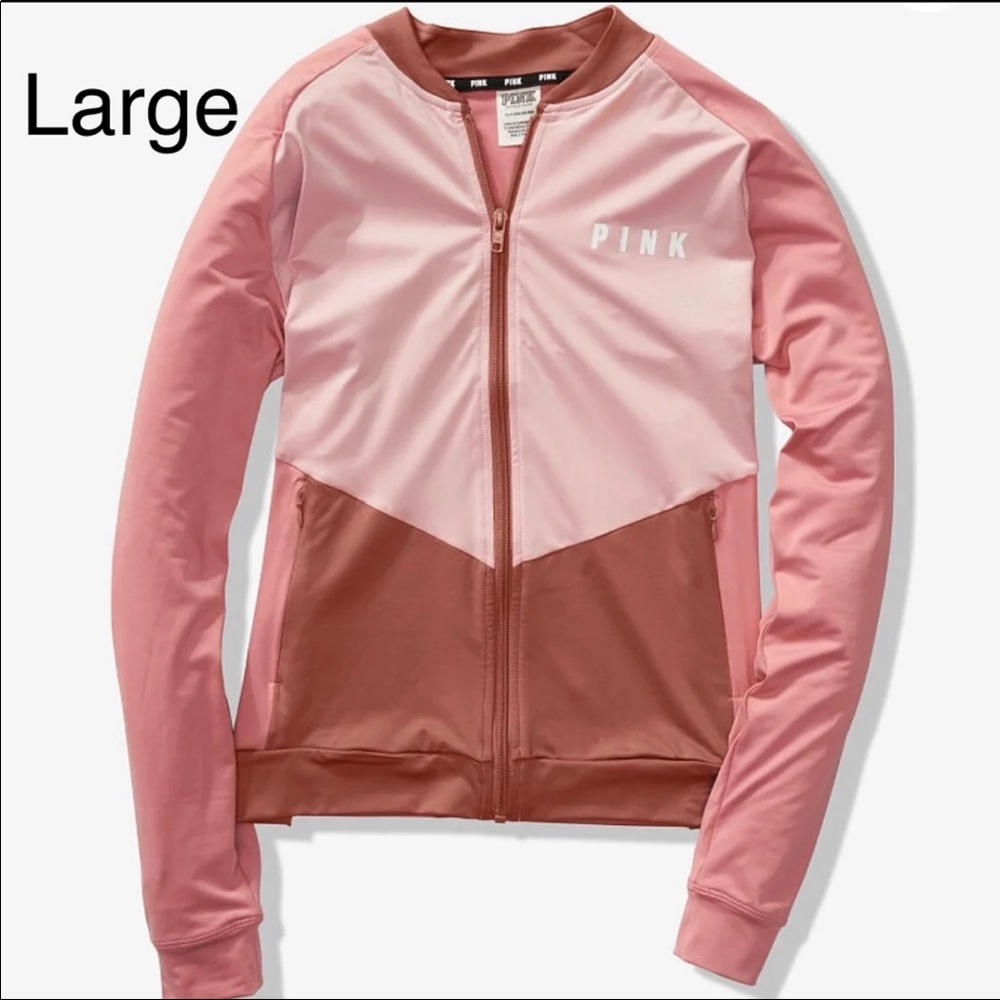 Pink Track Jacket